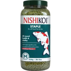 Nishikoi Nishikoi Staple 1250g Fish Food - Medium Pellet Nishikoi Nishikoi Staple 1250g Fish Food - Medium Pellet