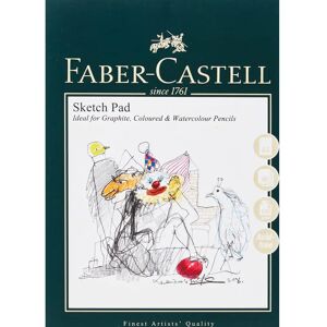 Faber Castell A5 Sketch Pad 160gsm 40 Sheets - Sketch Pad Faber Castell A5 Sketch Pad 160gsm 40 Sheets - Sketch Pad