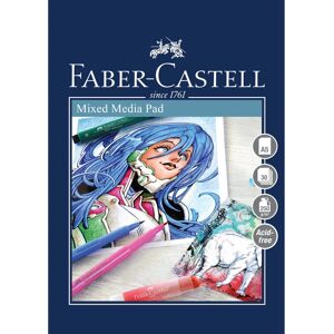 Faber-Castell Creative Studio Mixed Media Pad - A5 - 250 GSM Faber-Castell Creative Studio Mixed Media Pad - A5 - 250 GSM