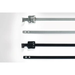 Hellermann Tyton MLT16SSC5 Stainless Steel Cable Tie - UV Stabil, High Load Hellermann Tyton MLT16SSC5 Stainless Steel Cable Tie - UV Stabil, High Load