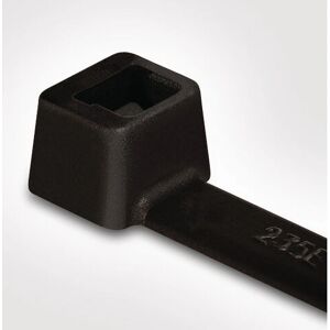 Hellermann Tyton T120R Nylon Svart Kabelbånd - 100 stk Hellermann Tyton T120R Nylon Svart Kabelbånd - 100 stk