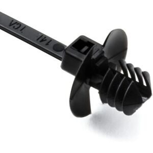 Hellermann Tyton 150-55610 Attache-câble à perles - Noir - 110mm - Publicité Hellermann Tyton 150-55610 Attache-câble à perles - Noir - 110mm - Publicité