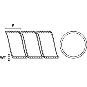 Hellermann Tyton 161-41151 Cable Insulation - Spiral Polyethylene Black 40mm Hellermann Tyton 161-41151 Cable Insulation - Spiral Polyethylene Black 40mm