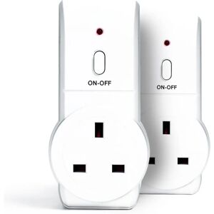 Status Remote Control Socket - White - 2 Pack Status Remote Control Socket - White - 2 Pack