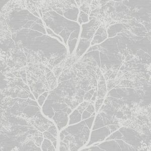 Holden Decor Whispering Trees Grey Off White Glitter Wallpaper - Wallpaper Holden Decor Whispering Trees Grey Off White Glitter Wallpaper - Wallpaper