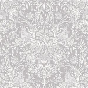 Holden Decor Harlen Woodland Damask Wallpaper - Wallpaper Holden Decor Harlen Woodland Damask Wallpaper - Wallpaper