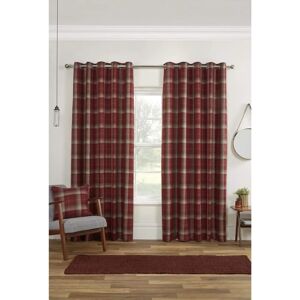 Gordon John Ltd. Carnoustie Red Check Blackout Curtains - Curtains Gordon John Ltd. Carnoustie Red Check Blackout Curtains - Curtains