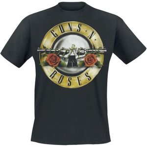 Guns N' Roses Schwarzes T-Shirt mit kurzen Ärmeln - Regulär Guns N' Roses Schwarzes T-Shirt mit kurzen Ärmeln - Regulär