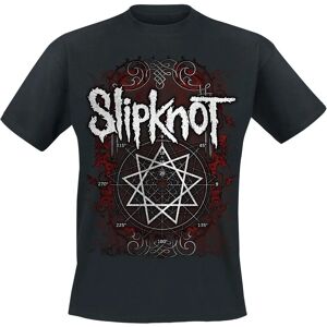 Slipknot Framed Flourishes Schwarzes T-Shirt - Herren Slipknot Framed Flourishes Schwarzes T-Shirt - Herren