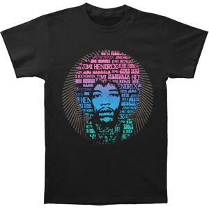 T-shirt unisexe Afro Speech de Jimi Hendrix - Noir - Rock Off T-shirt unisexe Afro Speech de Jimi Hendrix - Noir - Rock Off