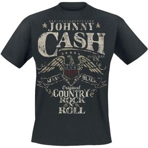 Johnny Cash Kurzarm T-Shirt - Einfarbig - Reguläre Passform Johnny Cash Kurzarm T-Shirt - Einfarbig - Reguläre Passform