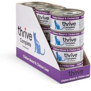 Nourriture pour chats Thrive au poulet et foie - 12 boîtes 75g - Publicité Nourriture pour chats Thrive au poulet et foie - 12 boîtes 75g - Publicité