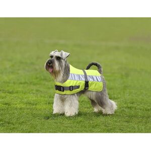 Petlife International Flectalon Dog Jacket Hi-Viz 24inch or 61cm Yellow - Dog Jacket Petlife International Flectalon Dog Jacket Hi-Viz 24inch or 61cm Yellow - Dog Jacket