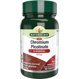 Natures Aid Chromium Picolinate - 90 x 200mcg Tablets Natures Aid Chromium Picolinate - 90 x 200mcg Tablets