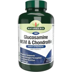 Natures Aid Glucosamine MSM Chondroitin Tablets - Dietary Supplement Natures Aid Glucosamine MSM Chondroitin Tablets - Dietary Supplement