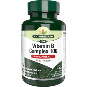 Natures Aid Mega Vitamin B Complex 100 - Vegan Natures Aid Mega Vitamin B Complex 100 - Vegan