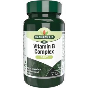 Natures Aid Vitamin B Complex Tablets - Vitamin B Complex Natures Aid Vitamin B Complex Tablets - Vitamin B Complex