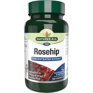 Natures Aid Rosehip 750mg Capsules - Vegan, 120 Veg Caps Natures Aid Rosehip 750mg Capsules - Vegan, 120 Veg Caps