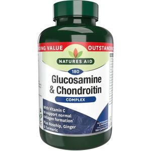 Natures Aid Glucosamine 500mg & Chondroitin 100mg Complex - Dietary Supplement Natures Aid Glucosamine 500mg & Chondroitin 100mg Complex - Dietary Supplement