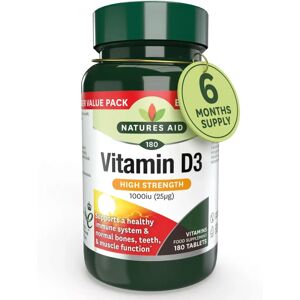 Natures Aid Vitamin D3 1000iu - Bone & Immune Support Natures Aid Vitamin D3 1000iu - Bone & Immune Support