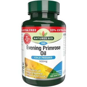 Natures Aid Evening Primrose Oil 500mg - Omega-6 Supplement Natures Aid Evening Primrose Oil 500mg - Omega-6 Supplement