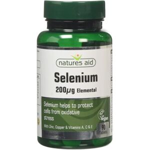 Natures Aid Selenium 200ug - Zinc & Vitamins A C E - 90 Tablets Natures Aid Selenium 200ug - Zinc & Vitamins A C E - 90 Tablets