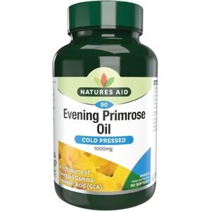 Natures Aid Evening Primrose Oil 1000mg - Cold Pressed - 90 Softgels Natures Aid Evening Primrose Oil 1000mg - Cold Pressed - 90 Softgels