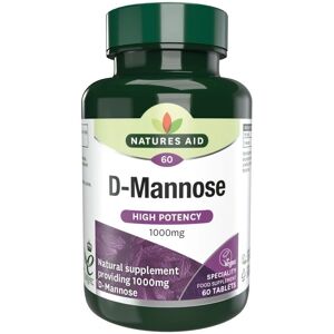 Natures Aid D-Mannose 1000mg Tablets - Urinary Support Natures Aid D-Mannose 1000mg Tablets - Urinary Support