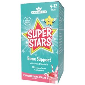 Natures Aid Super Stars Bone Support - Chewable Tablets Natures Aid Super Stars Bone Support - Chewable Tablets