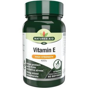 Natures Aid Vitamin E 400iu Softgels - Cell Protection Natures Aid Vitamin E 400iu Softgels - Cell Protection