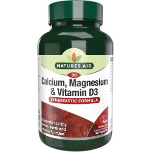 Natures Aid Calcium, Magnesium & Vitamin D3 - Knoglesundhed Natures Aid Calcium, Magnesium & Vitamin D3 - Knoglesundhed