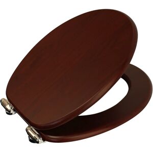 Showerdrape Norfolk Dark Brown Soft Close Toilet Seat - Toilet Seat Showerdrape Norfolk Dark Brown Soft Close Toilet Seat - Toilet Seat