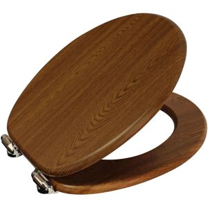 Showerdrape Norfolk Walnut Soft Close Toilet Seat - Toilet Seat Showerdrape Norfolk Walnut Soft Close Toilet Seat - Toilet Seat