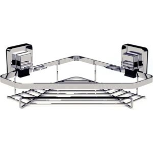 Showerdrape Pushloc Corner Basket - Bathroom Storage Showerdrape Pushloc Corner Basket - Bathroom Storage