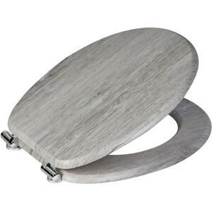 Showerdrape Norfolk Grey Oak Soft-Close Toilet Seat - Toilet Seat Showerdrape Norfolk Grey Oak Soft-Close Toilet Seat - Toilet Seat