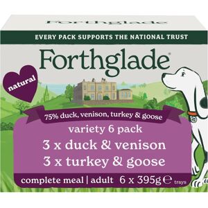 Forthglade Turkey Goose Duck Venison Grain Free Variety Pack Dog Food - Dog Food Forthglade Turkey Goose Duck Venison Grain Free Variety Pack Dog Food - Dog Food
