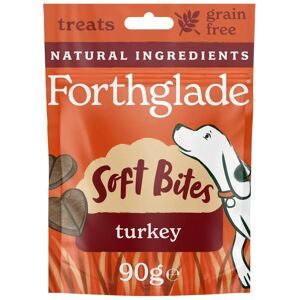 Forthglade Dog Hand Baked Grain Free Soft Bite Treats Turkey With Botanicals - Dog Treats Forthglade Dog Hand Baked Grain Free Soft Bite Treats Turkey With Botanicals - Dog Treats