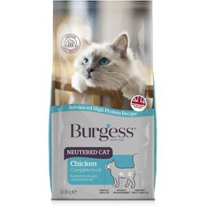 Burgess Adult Neutered Cat Food Chicken - 10kg Burgess Adult Neutered Cat Food Chicken - 10kg