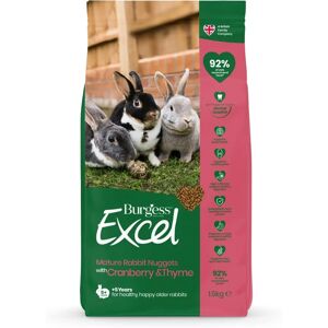 Burgess Excel Mature Rabbit Cranberry Ginseng Food - Rabbit Food Burgess Excel Mature Rabbit Cranberry Ginseng Food - Rabbit Food
