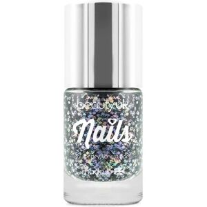 BeautyUK Midnats Himmel Sort Glimmer Neglelak - Neglelak BeautyUK Midnats Himmel Sort Glimmer Neglelak - Neglelak
