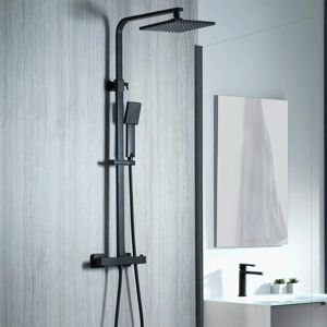 Aqualisa - DECO.SQR.SC.MB - Black - Shower Aqualisa - DECO.SQR.SC.MB - Black - Shower