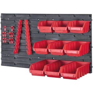 Faithfull Faithfull Storage Bin Set - 12 Piece - Plastic Storage Bin Kit Faithfull Faithfull Storage Bin Set - 12 Piece - Plastic Storage Bin Kit