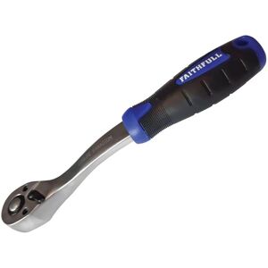 Faithfull 148014W Ratchet Handle - Quick-Release, 72 Teeth, 1/4in Drive Faithfull 148014W Ratchet Handle - Quick-Release, 72 Teeth, 1/4in Drive
