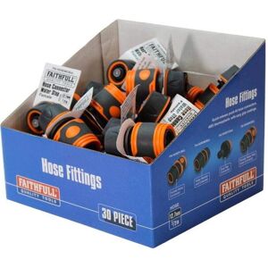 Faithfull YM5810E Plastic Water Stop Hose Connector - Hose Connector Faithfull YM5810E Plastic Water Stop Hose Connector - Hose Connector