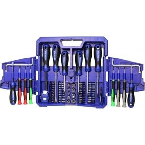 Faithfull Compact Screwdriver Set - 63 Pieces Faithfull Compact Screwdriver Set - 63 Pieces