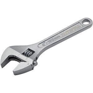 Faithfull UGE3004-V Chrome Adjustable Spanner - 100mm Faithfull UGE3004-V Chrome Adjustable Spanner - 100mm