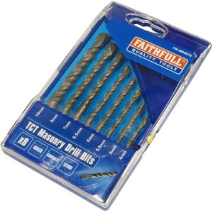 Faithfull Model FAIMDSET8 - Masonry Drill Set 4-10mm Faithfull Model FAIMDSET8 - Masonry Drill Set 4-10mm