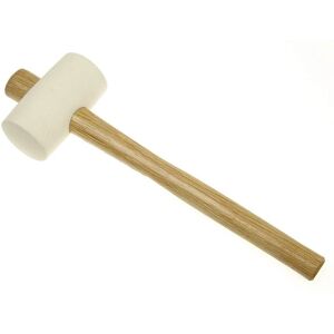 Faithfull 794g White Rubber Mallet - Professional & DIY Faithfull 794g White Rubber Mallet - Professional & DIY