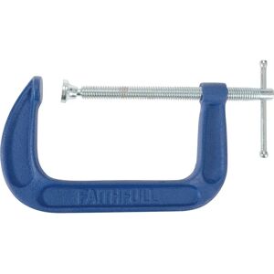 Faithfull FAIGMD6 Medium-Duty G-Clamp - 152mm - Steel Faithfull FAIGMD6 Medium-Duty G-Clamp - 152mm - Steel