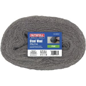 Faithfull Faithfull FAIASW12F Steel Wool Fine 200g - Steel Wool Faithfull Faithfull FAIASW12F Steel Wool Fine 200g - Steel Wool